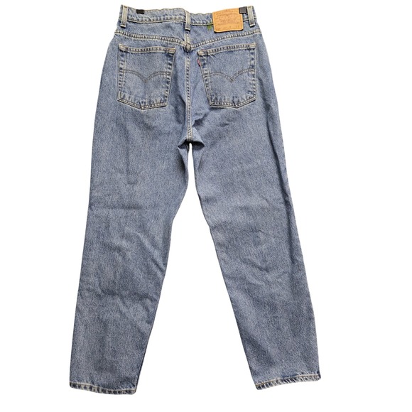 Levi's Denim - Levi's 512 Slim Fit Straight Leg Vintage 90s Jeans 12 Reg S Blue High Waisted